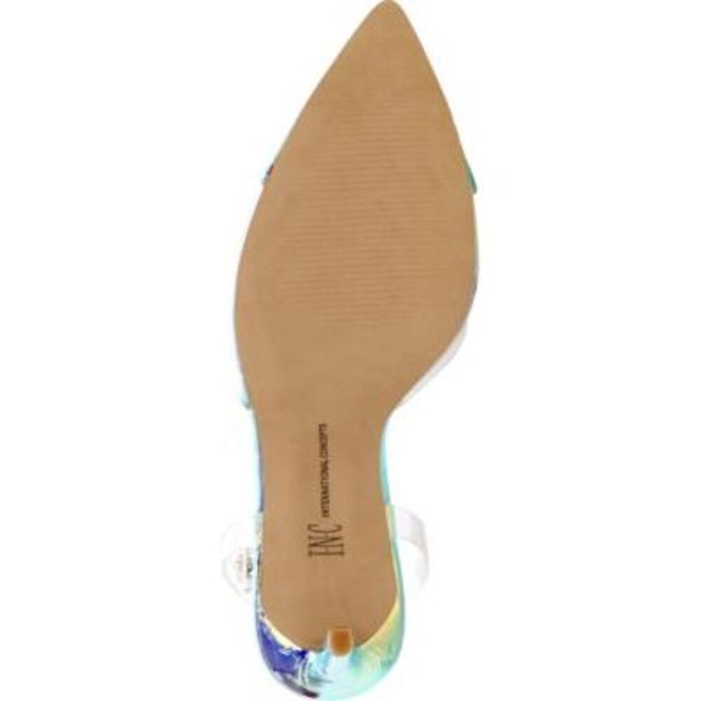 INC Womens White Snake Pearl Decoration Kahtia Pointed Toe Stiletto Pumps 7 M - Picture 2 of 2